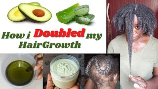 كيف استخدمت زيت الأفوكادو والصبار لنمو شعري بسرعة/أفضل من مجرد ماء الأرز screenshot 1