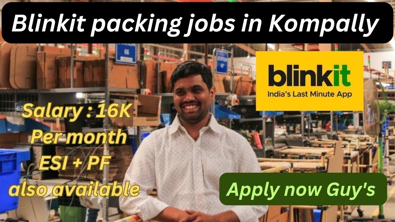 Latest picking & Billing jobs in Medchal|| packing jobs in Hyderabad ...