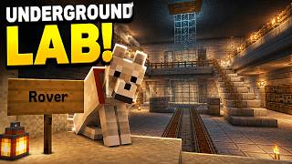 (2/4) Massive Underground Lab in the Desert Biome #minecraftjava