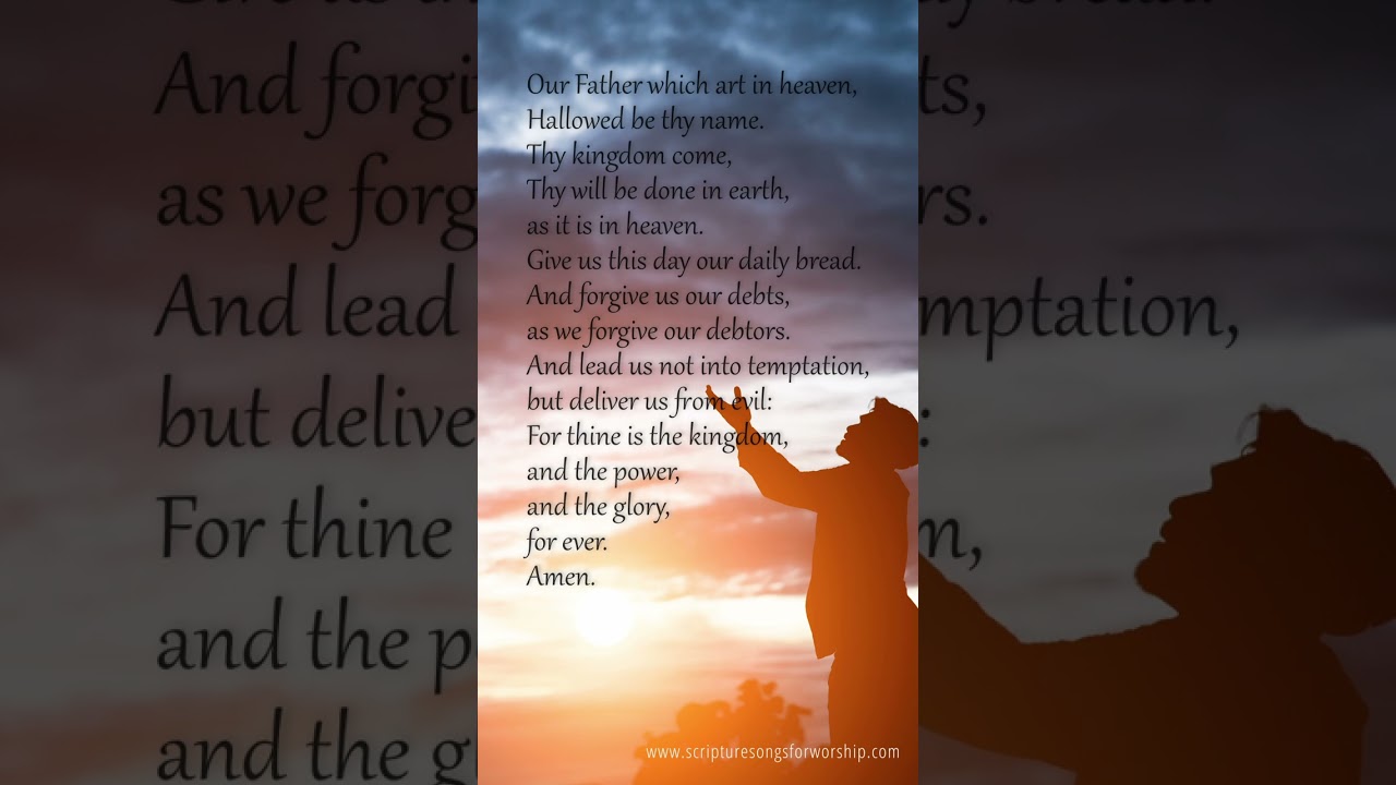 Matthew 6:9-13 (KJV) "Our Father"  #shorts #scripturesong #esthermui #thelordsprayer #worshipmusic
