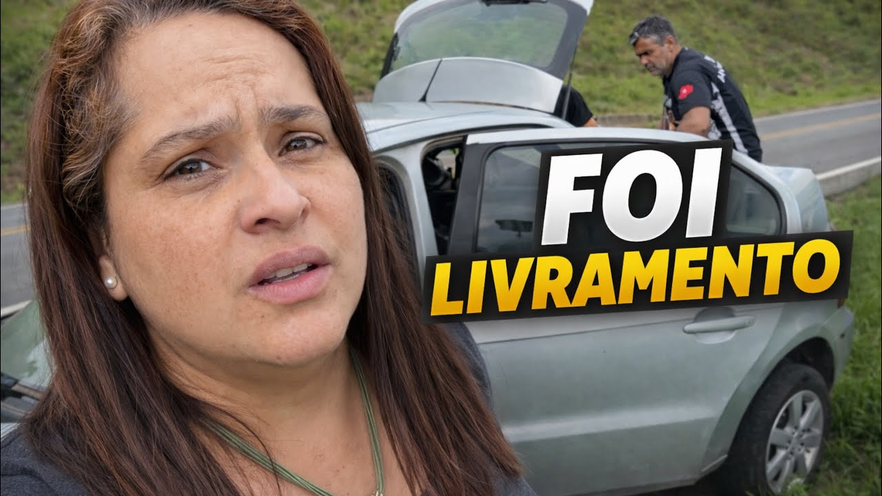 Saímos do sítio para Poços e levamos um grande SUSTO no caminho do sonho da Milena