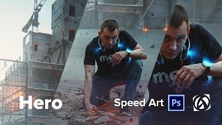 Hero Making Of Photomanipulation In Photoshop Photo Editing