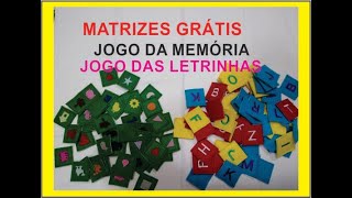 Jogo da memória – matrizes grátis – Brother BP2150 e 2100