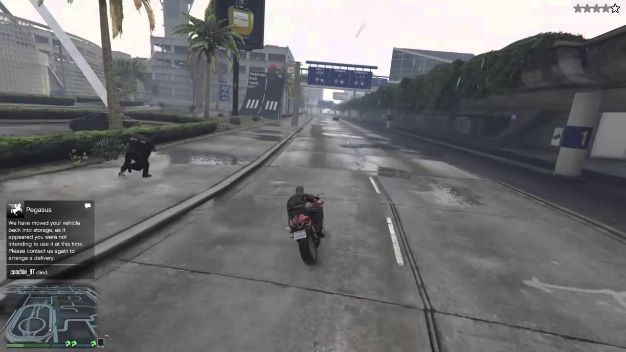 GTA 5 Mid Air Death!