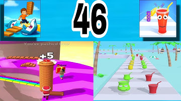 Shortcut Run VS Juice Run : GameplayWalkthrough All Levels ( part 46 )