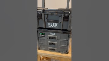 Flex Stack Pack 3 Drawer Box - Great Box with 1 Small Issue #flex #stackpack #flextools