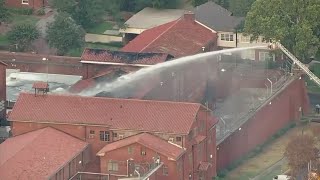 Inmates evacuated after fire breaks out at historic Huntsville prison