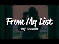 TonyU, Camellisa - From My List (Lyrics)