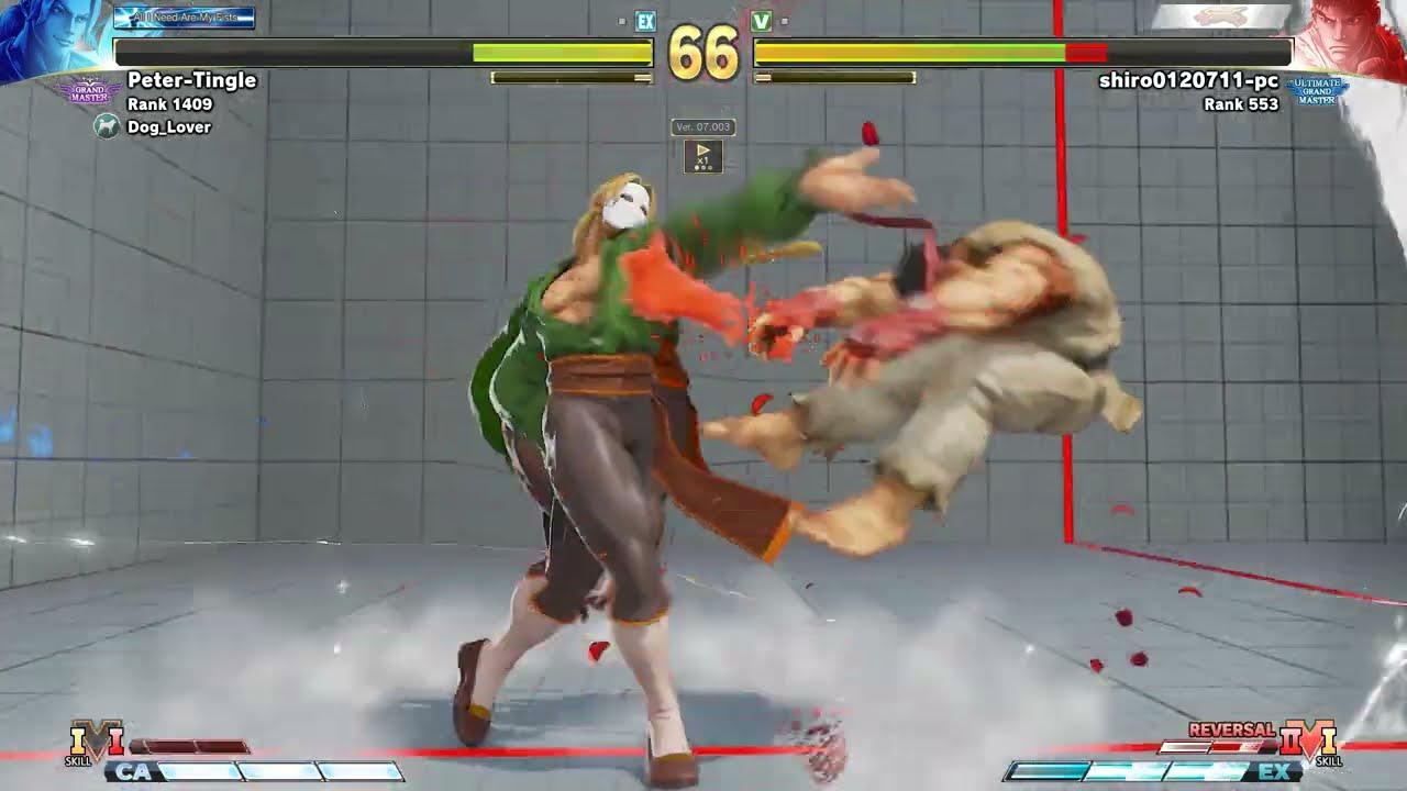 Street Fighter V Ranked Match VEGA VS RYU