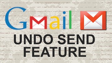 Gmail undo send feature