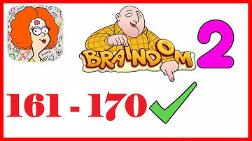 Braindom 2 Level 161 162 163 164 165 166 167 168 169 170 Solution or Walkthrough