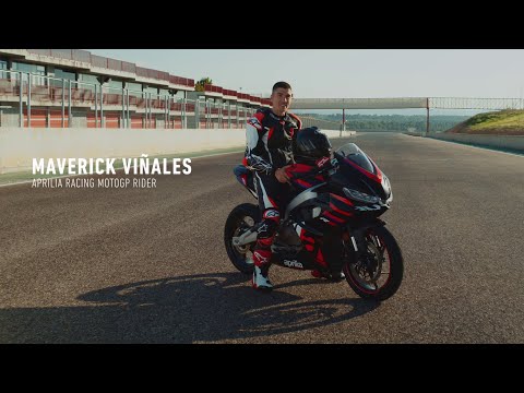 Aprilia RS 457 |  Track test by Maverick Viñales 🚀