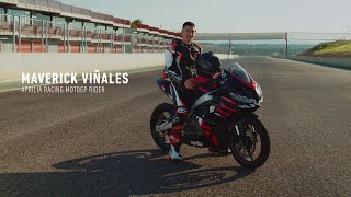 Aprilia RS 457 |  Track test by Maverick Viñales 🚀