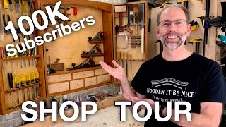 Workshop Tour of a Furniture Restoration Business & YouTube 100k Subscribers on Fixing Furniture