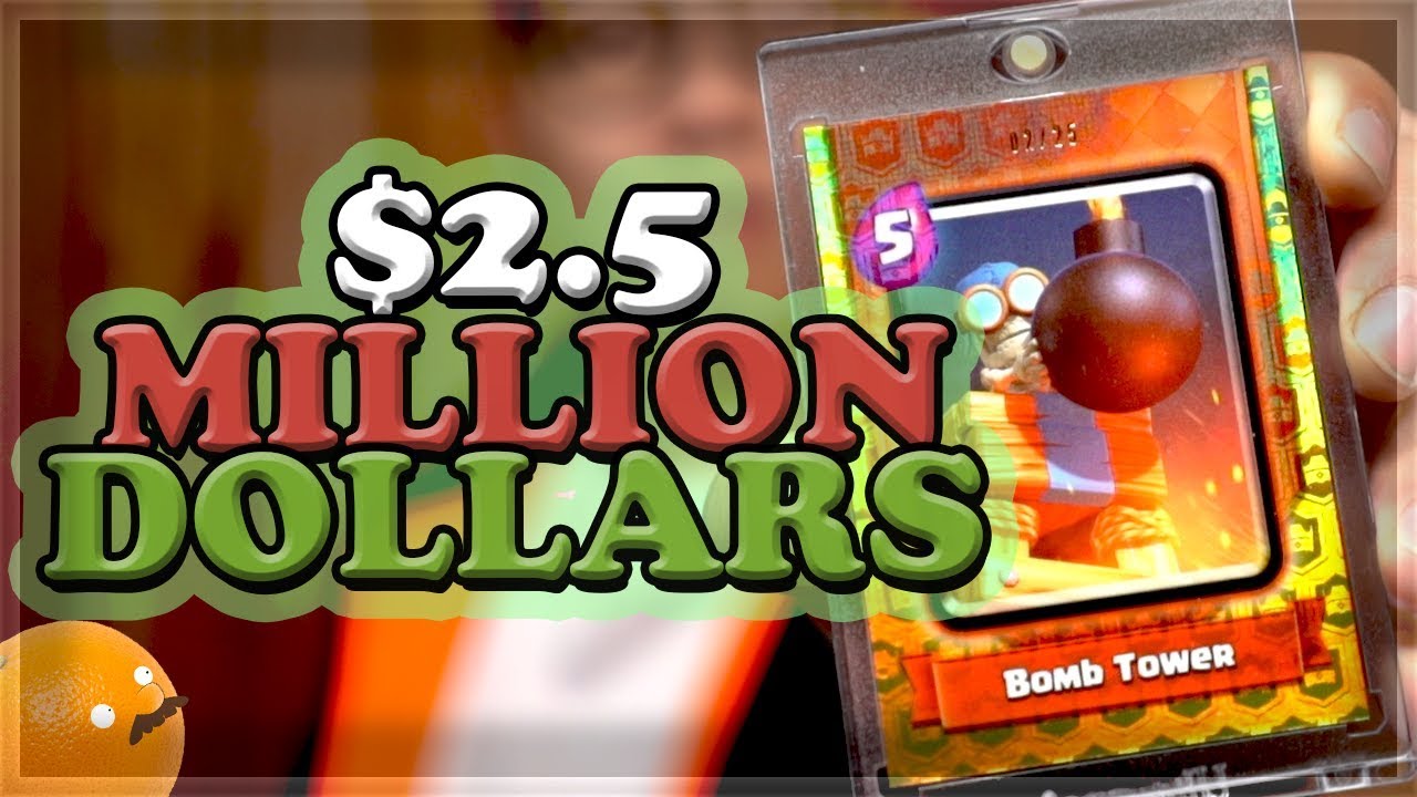 This Costs 💲2.5 Million Dollars... | Clash Royale 🍊 - YouTube