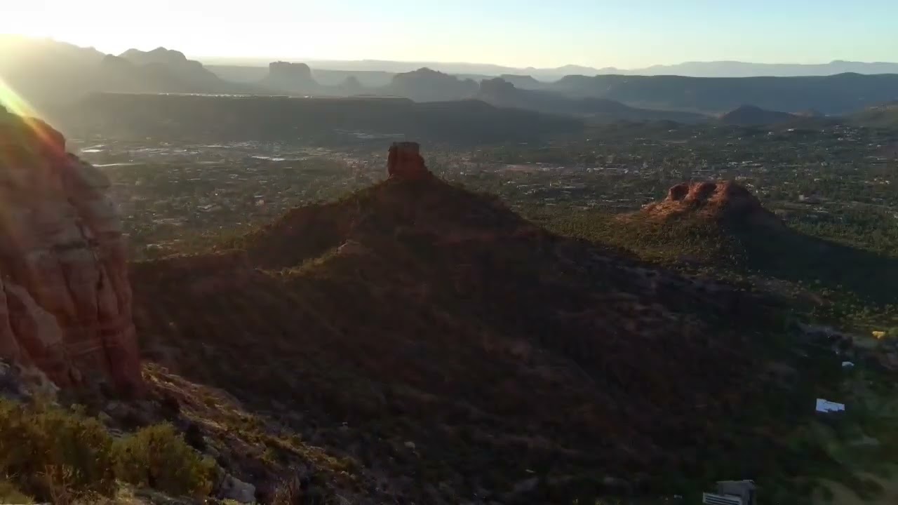 Sedona, Capitol Butte, Thunder Mountain, Drone, It’s a bad day to be a hot dog