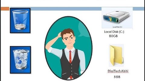 Working process of Recycle bin || Recycle bin || #digitechAbhi