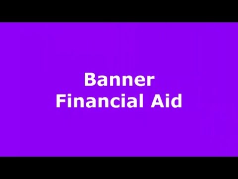 Banner: Financial Aid