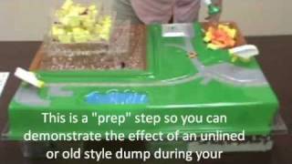 SETUP VIDEO for EnviroScape Waste Management (Landfill & Recycling) Model