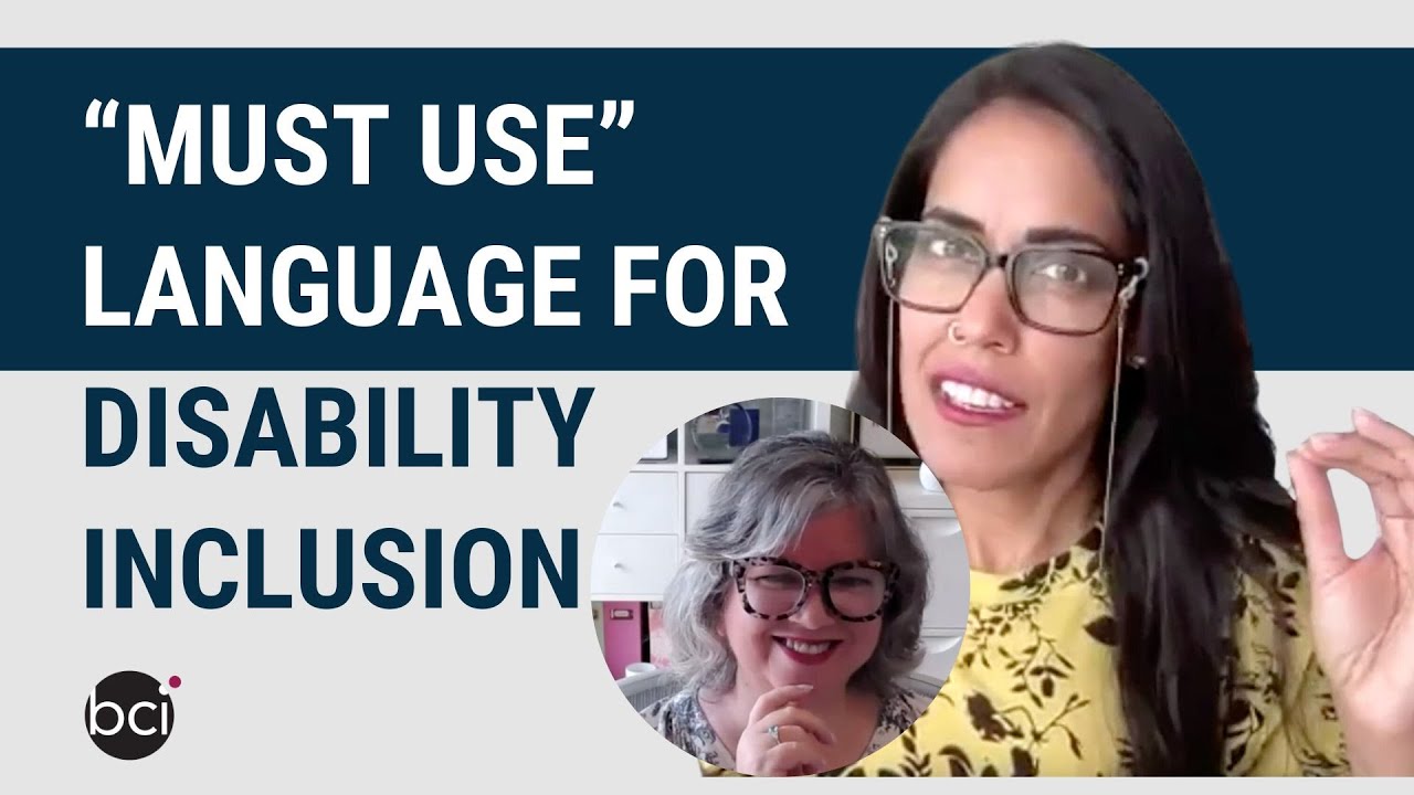 “Must Use” Language for Disability Inclusion - YouTube