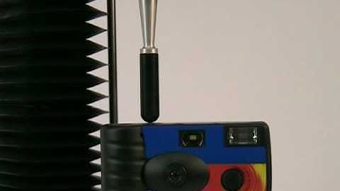 How to measure the actuation force of a camera using a TA.XTplusC Texture Analyser
