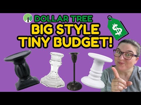 7 Dollar Tree Diy Candlestick Project Ideas | Beautiful + Fun Diy Crafts