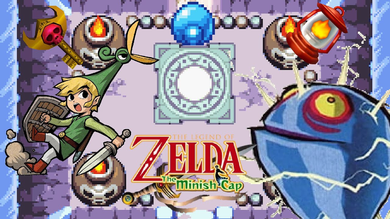 Finally in the Temple of Droplets! The Legend of Zelda The Minish Cap