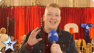 Quickfire questions with GOLDEN BUZZER act  Gruffydd Wyn Roberts | BGT 2018