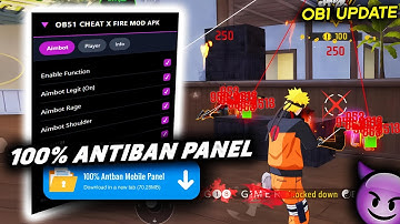 FREE FIRE ANTIBAN PANEL 😈Free Fire Headshot Panel - 100% ANTI BAN 🔥Free Fire Headshot Injector Panel