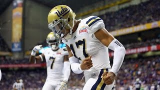 Brett Hundley Highlights Ucla Signal Caller Can Run, Throw At All Levels