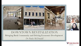 Commercial Webinar Series: Downtown Revitalization Recap
