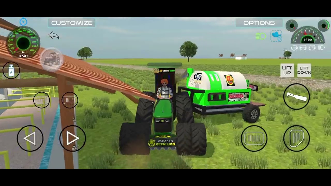 #jay#viral#video#crazy team # auto modile#nishudeshval#trector#lover🥰😋