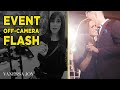 Off Camera Flash Wedding Photography Tutorial | When You CAN'T Bounce Flash