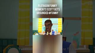 Plotagon Funny Moments Scott Gets Grounded #funny