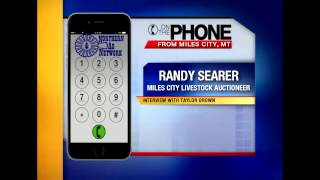 6 19 15 Taylor Brown Interview with Randy Searer About First Miles City Livestock Sale After Fire