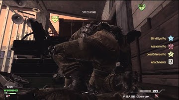 Funny troll on Bomb Carrier search and destroy Modern Warfare 3 mw3 HARDHAT