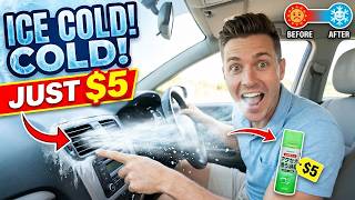 This Japanese TRICK Will Make Your Car's AC Blow ICE COLD for Just $5