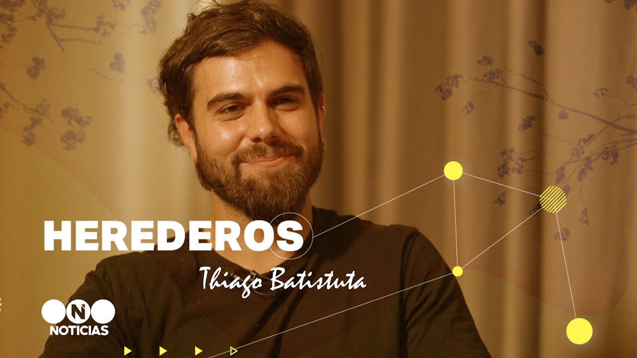 Herederos: THIAGO, el HIJO de GABRIEL BATISTUTA - Telefe Noticias