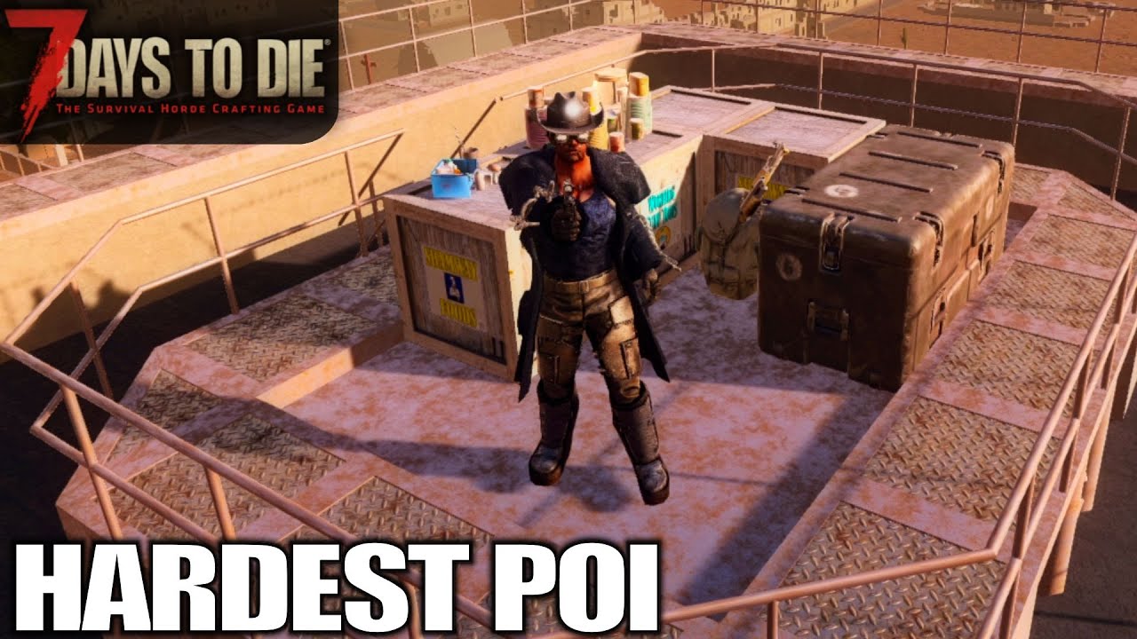 Hardest POI Yet | 7 Days to Die | Alpha 18 Gameplay | E51