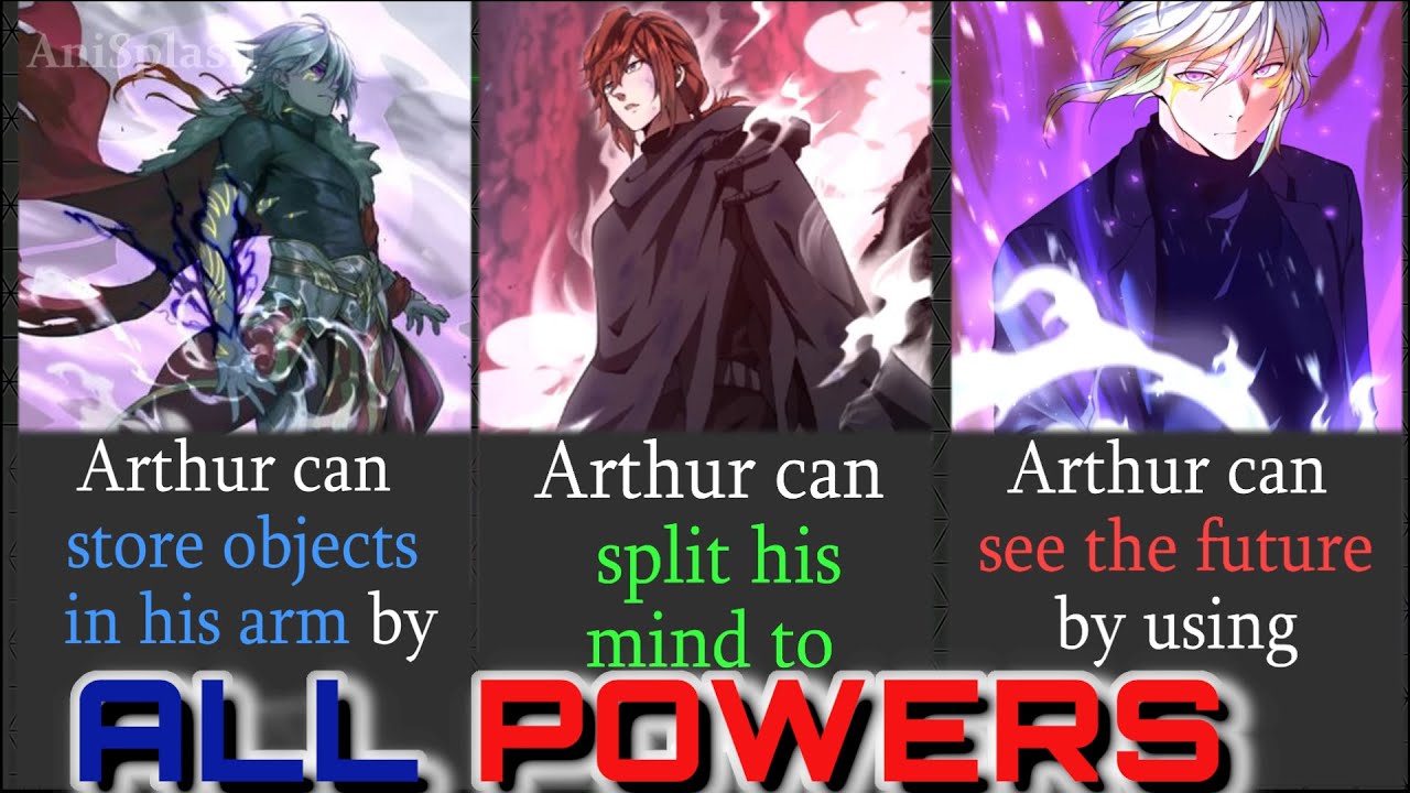 ALL POWERS OF ARTHUR LEYWIN FROM THE BEGINNING AFTER THE END