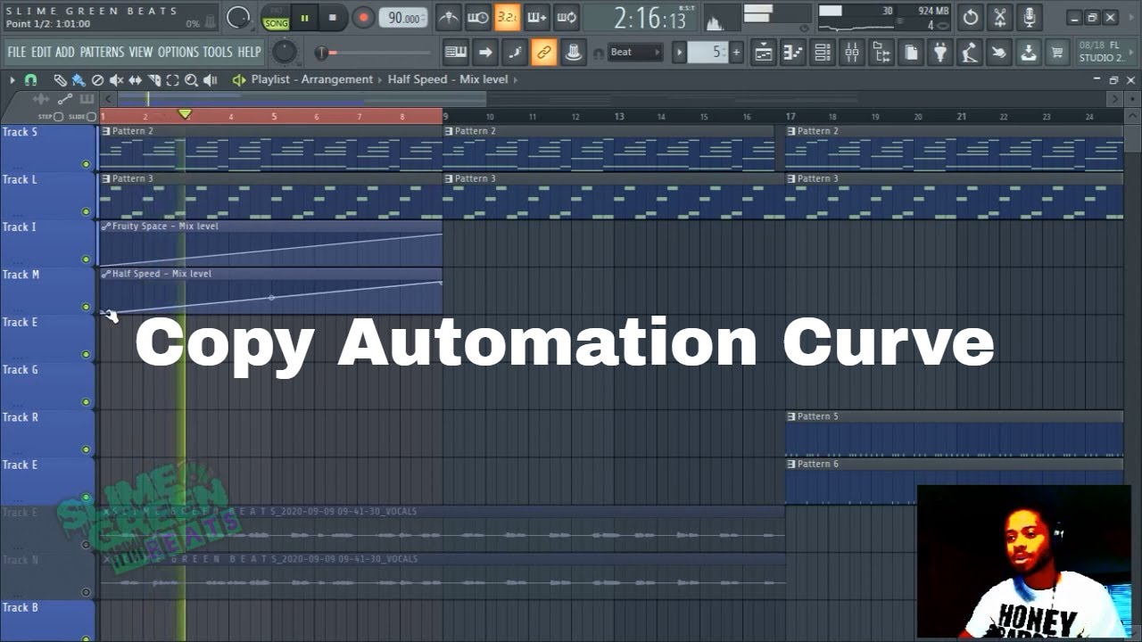 fl studio volume automation