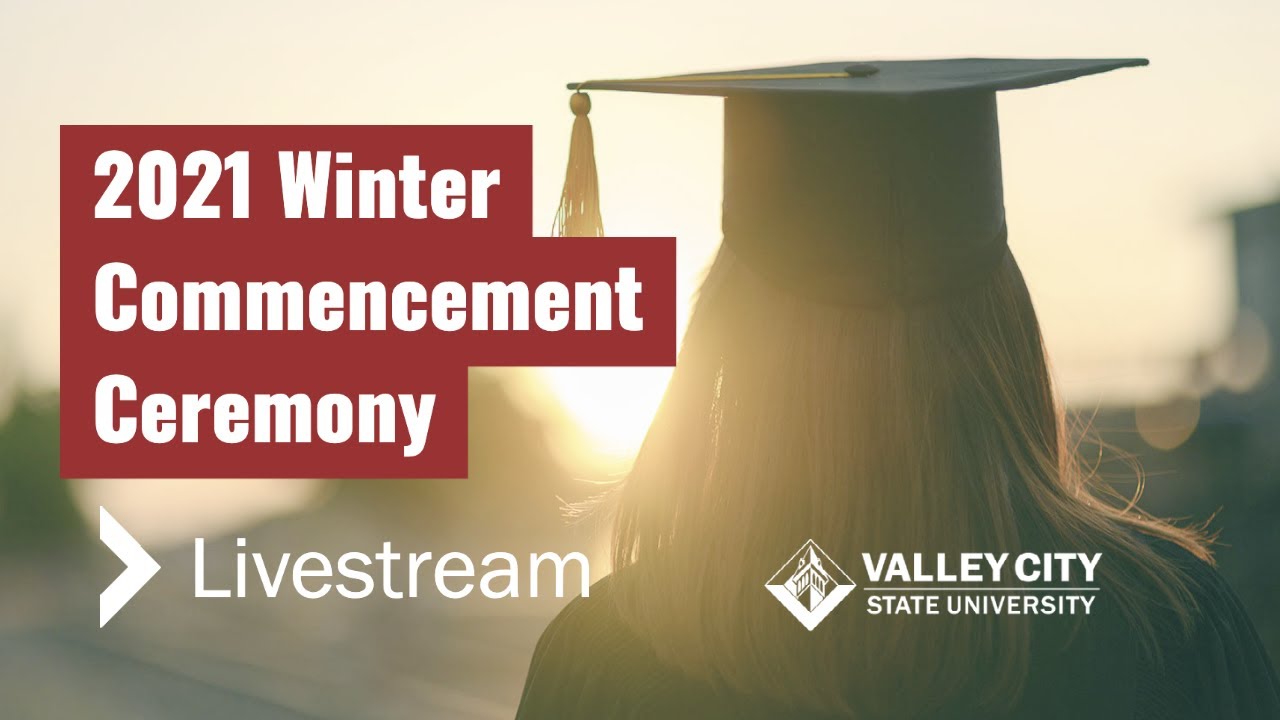 VCSU Winter Commencement 2021 YouTube