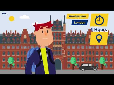 New! To London with the direct Eurostar (animation)