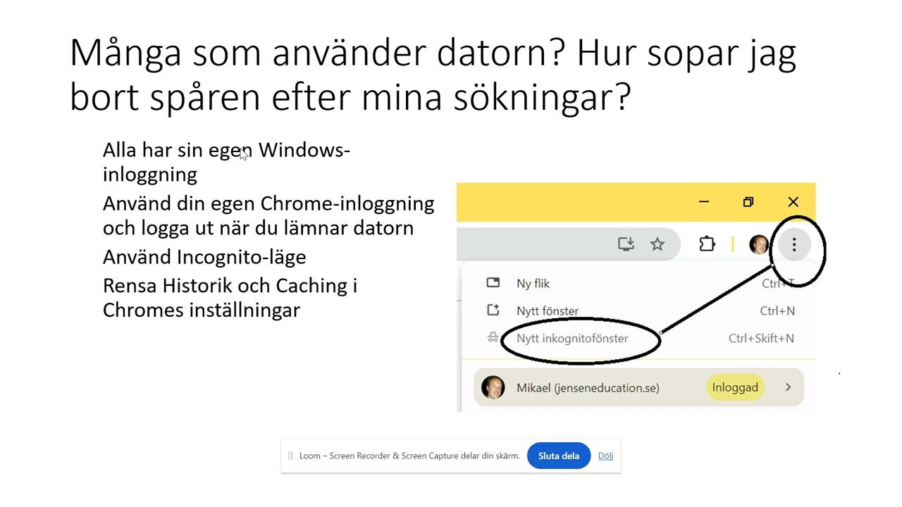 Lite grundläggande tips om fönsterhantering i Windows och i Google Chrome på Windows 11