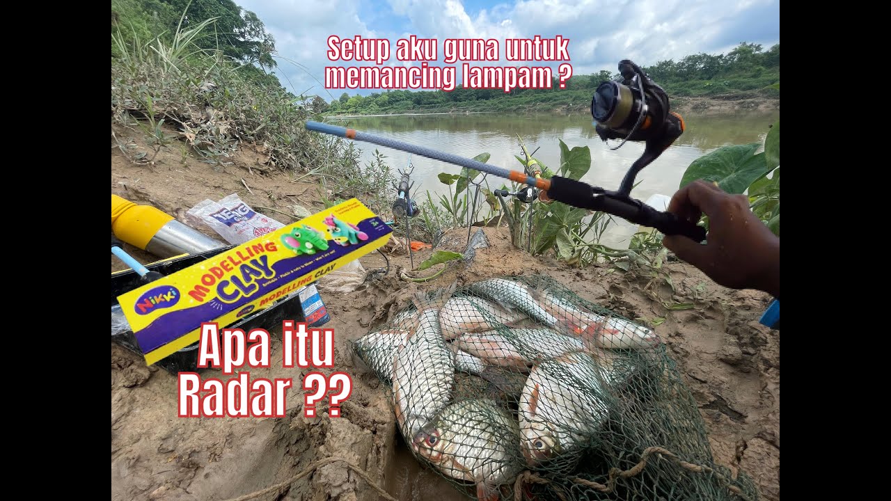 Cerita setup aku untuk MEMANCING LAMPAM dan kegunaan RADAR, tergasak pulak di JENDERAM Sg Langat!