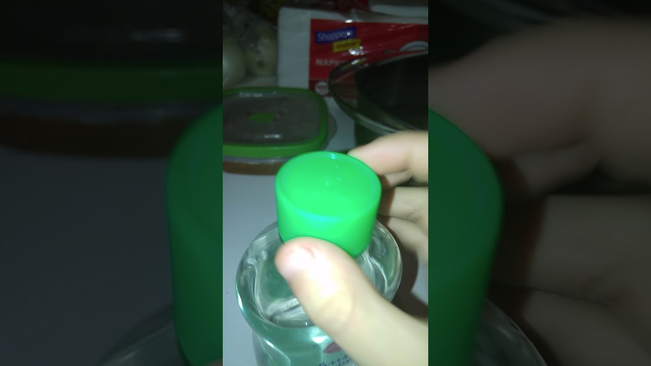 How to open a bottle of Baby oil..(not easy) YouTube