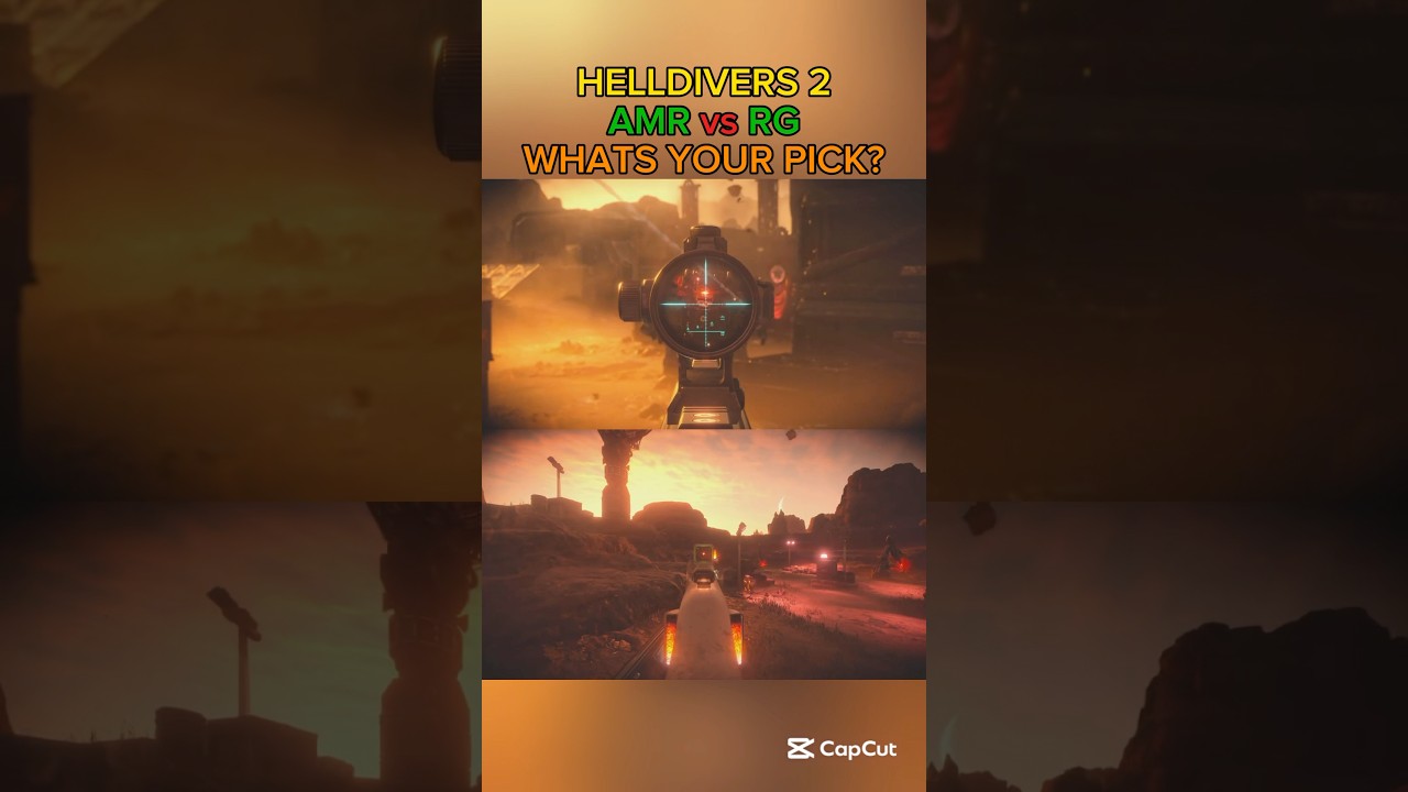 Anti-Materiel Rifle vs Railgun. Which One Do You Take In Helldivers 2?