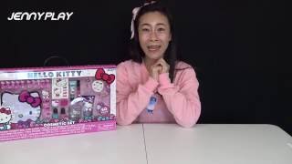 Jenny play !헬로키티메이크업 세트에요!화장품 장난감놀이~ hello kitty cosmetic play !! screenshot 4
