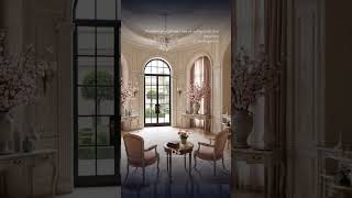 AI Classic Entrance: Dubai Luxury Lobby Revealed