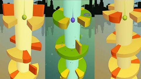 Helix Jump - All  level Gameplay Android ios
